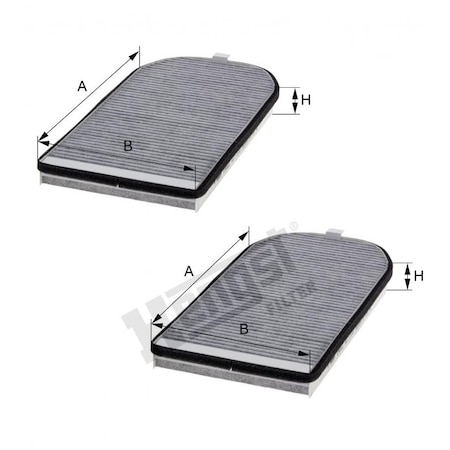 Hengst Cabin Filter, E983Lc2 E983LC2